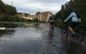 La pluie était au rendez-vous. Dommage....