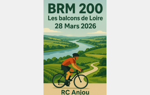 BRM 200 - Les Balcons de Loire - Angers – 28 mars 2026