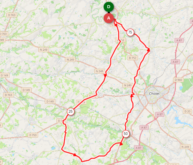 DIMANCHE - 29 - DI312 - 82 KMS