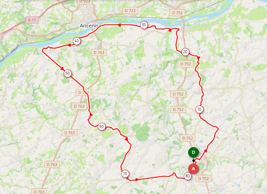 DIMANCHE - 11 - DI339 - 83 KMS