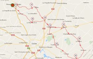 Rando du Jeudi N°21 - 93 Kms