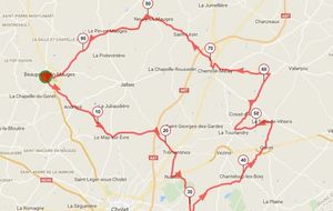 Dimanche 7 - Rando N°27 - 96 Kms