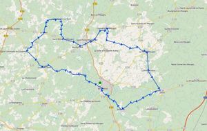 Dimanche 23 - Rando N°38 - 65 Kms