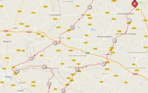 Jeudi 7 - Rando N°6 - 72 Kms