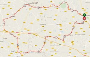 Dimanche 3 - Rando N°06 - 82 Kms