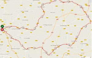 Dimanche 17 - Rando N°07 - 87 Kms