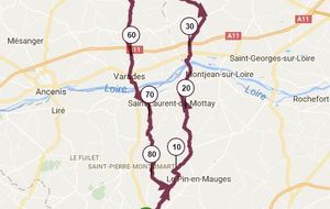 Jeudi 25 - Rando N°17 - 90 Kms