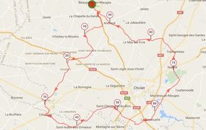 Jeudi 20 - Rando N°23 - 96 Kms