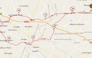 Dimanche 10 - Rando N°29 - 89 Kms