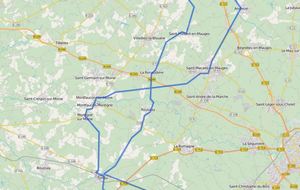 Dimanche 8 - Rando N°37 - 76 Kms