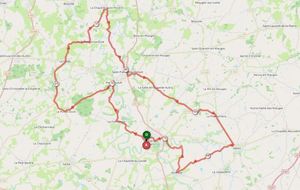 Dimanche 15 - Rando N°35 - 72 Kms