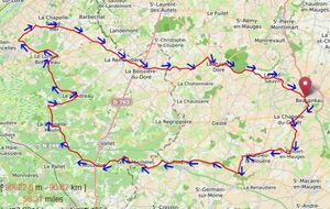 Jeudi 3 - Rando N°134 - 91 Kms