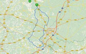 Dimanche 25 - Rando N°26B - 86 Kms