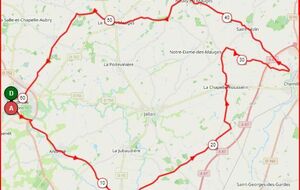 JEUDI - 16 - RANDO N° 148 - 61 KMS