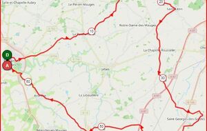 DIMANCHE 26 - RANDO > - 63 KMS