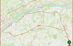 DIMANCHE 15 - RANDO N° 13 - 95 KMS