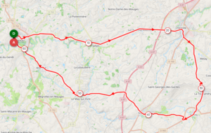 DIMANCHE - 11 - DI301 - 62 KMS