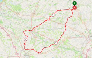 DIMANCHE - 14 - DI323 - 91 KMS