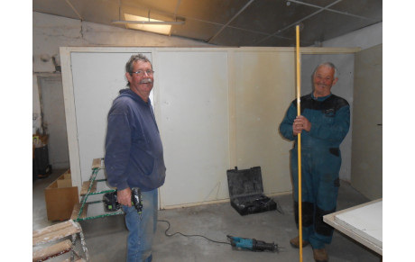 travaux au local